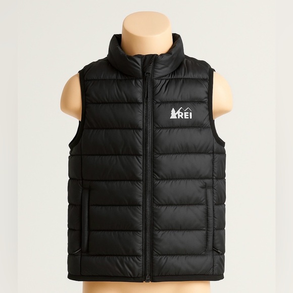 REI Other - REI Co-op Kids Down Puffer Vest | Size Small (8) | Black | Excellent Condition